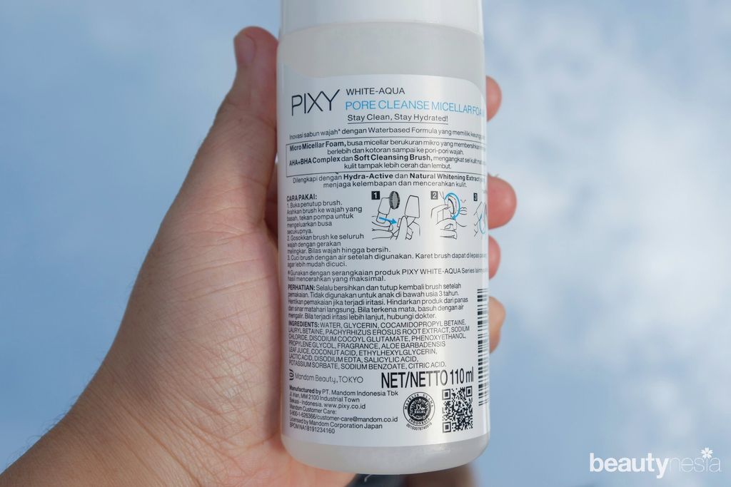 review PIXY Pore Cleanse Micellar Foam