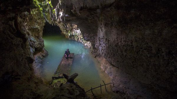 Potret Wisata Goa Liang di Wilayah Geopark Meratus