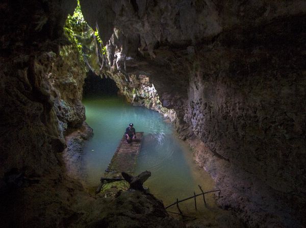 Potret Wisata Goa Liang di Wilayah Geopark Meratus