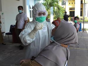 Ada Pejabat Positif COVID, 73 ASN Pemprov Gorontalo Jalani Tes Swab