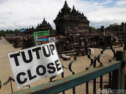 Jateng di Rumah Saja, Candi Plaosan dan Sojiwan Tutup untuk Wisatawan