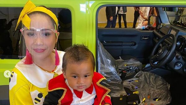 8 Gaya Artis di Pesta Ultah Anak Baim Wong, Datang Wajib Tes Swab