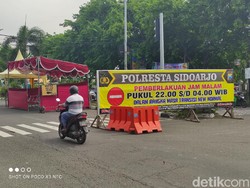 Jam Malam Diterapkan Selama PPKM di Sidoarjo, Pukul 22.00-04.00 WIB