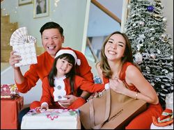 Gisel Jadi tersangka, Sempat Rayakan Natal Bareng Gading dan Gempi