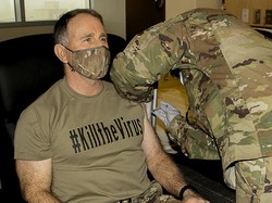 AS Mulai Vaksinasi Corona pada Tentaranya yang Bertugas di Korsel