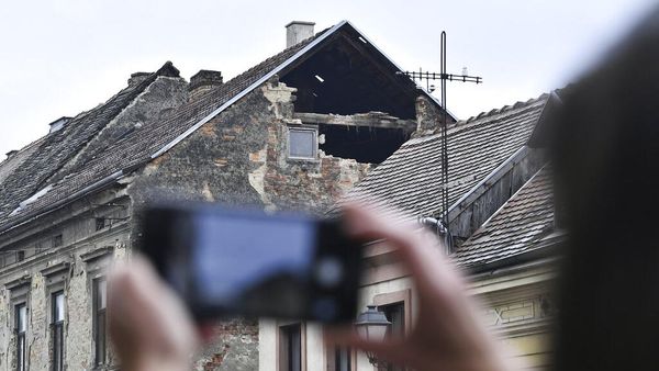 Kroasia Diguncang Gempa, Sejumlah Bangunan Rusak