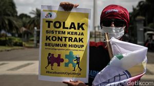 Lagi, KSPI Demo Tolak Omnibus Law