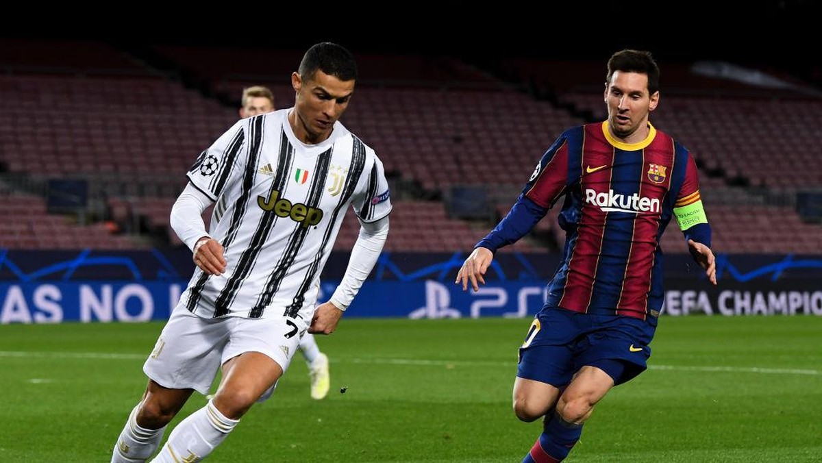 Ronaldo dan Messi. Foto: Getty Images/David Ramos