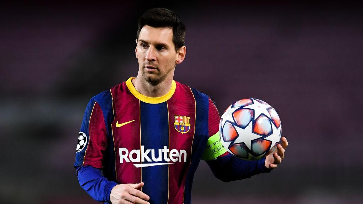 Striker Barcelona, Lionel Messi. (Foto: David Ramos/Getty Images)