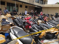 Untuk Korban Curanmor, di Polsek Pulogadung Ada 40 Motor Sitaan yang Belum Diambil