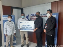 Operator Tambang Emas Banyuwangi Sumbang Ventilator untuk Satgas COVID-19