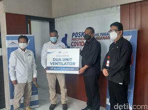 Operator Tambang Emas Banyuwangi Sumbang Ventilator untuk Satgas COVID-19 Operator Tambang Emas Banyuwangi Sumbang Ventilator untuk Satgas COVID-19