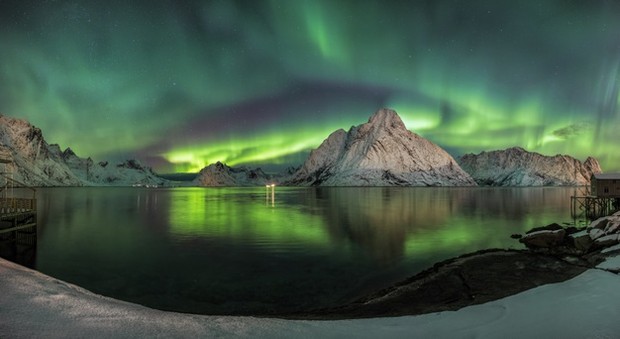 Pemandangan Aurora di Norwegia/ Foto: freepik.com Aurora