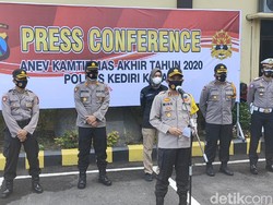 Tingkat Kejahatan di Kota Kediri Menurun Selama Tahun 2020