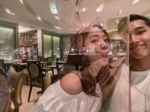 Shania Junianatha dan Jonathan Christie Manis Banget Berdua!