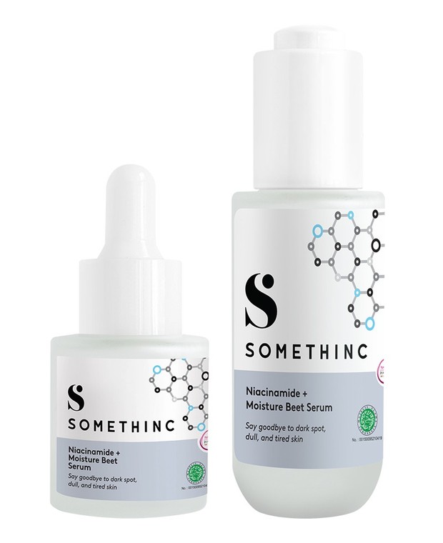 Somethinc Niacinamide + Moisture Beet Serum mampu meningkatkan produksi ceramide sehingga skin barrier lebih terjaga  /somethinc.com