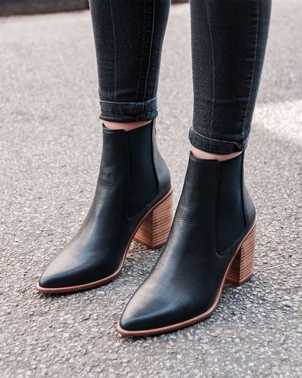ankle boots heels/foto: pinterest.com ankle boots heels