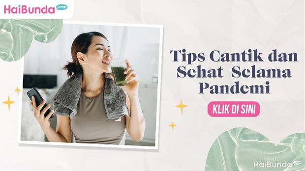 Banner Tips Cantik Sehat Saat Pandemi