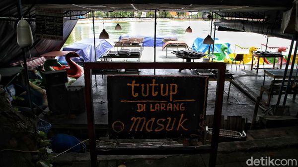 Begini Suasana Danau Sunter yang Ditutup Jelang Malam Tahun Baru