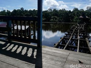 Foto: Danau Buak yang Tak Terawat
