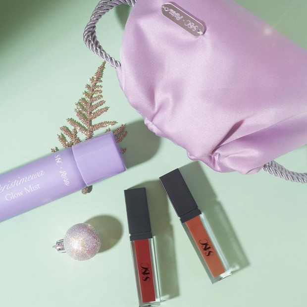 Kolaborasi makeup lokal x influencer.