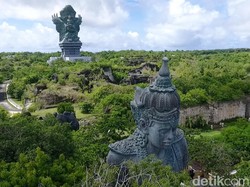 Megahnya Patung GWK Bali, Ada Pertunjukan Seni Setiap Hari