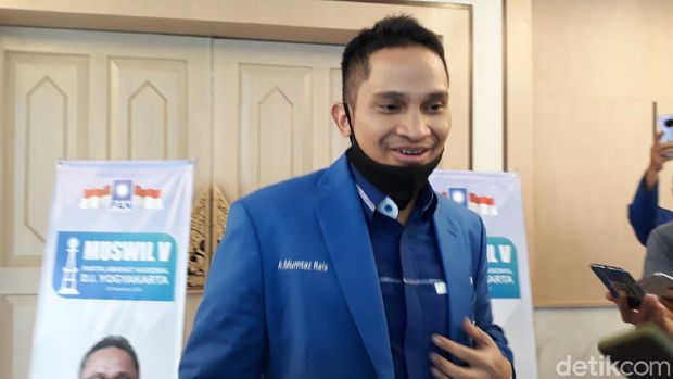 Ketua Pembinaan Organisasi dan Keanggotaan (POK) DPP PAN, Mumtaz Rais, di sela Muswil ke-5 DPW PAN DIY, Rabu (30/12/2020).