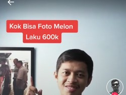 Modal Melon di Pasar, Pria Ini Berhasil Jual Foto Rp 600 Ribu