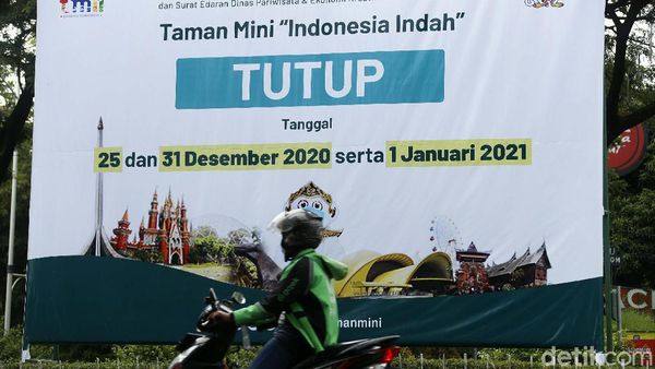 Pengumuman, TMII Tutup saat Malam Tahun Baru