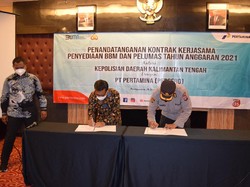 Maksimalkan Layanan, Polda Kalteng & Kalsel Teken MoU dengan Pertamina