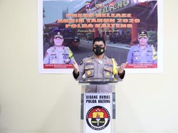 Polda Kalteng Catat Jumlah Laka Lantas Sepanjang 2020 Turun 31%