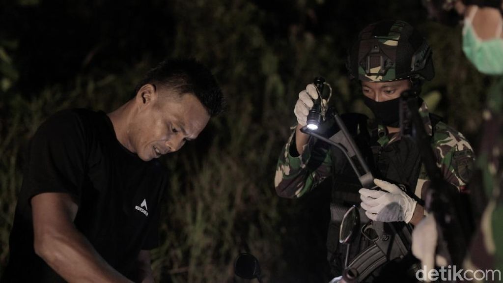 Aksi Sweeping TNI Jaga Kedaulatan NKRI
