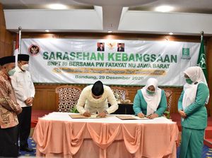BNPT dan Fatayat NU Jabar Jalin Kerja Sama Tangkis Paham Terorisme
