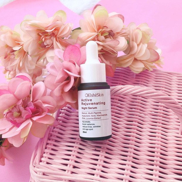 Elsheskin Active Rejuvenating Night Serum/Sumber:instagram.com/liltysa