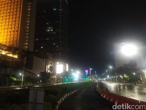 Ibu Kota Tanpa Gegap Gempita di Malam Tahun Baru 2021