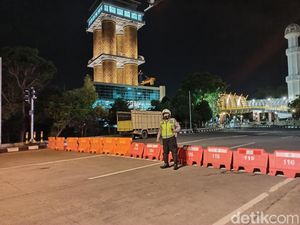 Cegah Kerumunan, Sejumlah Jalan di Bandung Ditutup Jelang Tahun Baru