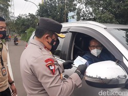 Tak Bawa Hasil Antigen, Puluhan Wisatawan Menuju Puncak Diputar Balik