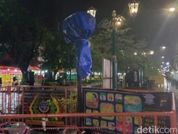 Cegah Kerumunan, Plang Jalan Malioboro Ditutup Terpal