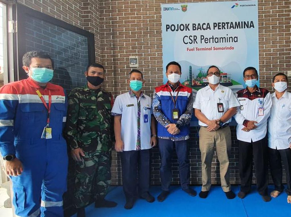 Pertamina Hadirkan Pojok Baca di Kecamatan Sungai Kunjang Samarinda Pertamina Hadirkan Pojok Baca di Kecamatan Sungai Kunjang Samarinda