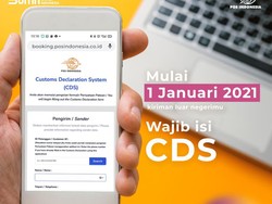 Mulai Besok, Kirim Paket Internasional di Pos Indonesia Wajib Isi CDS