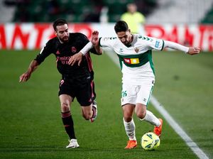 Liga Spanyol: Real Madrid Ditahan Imbang Elche 1-1