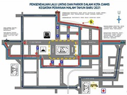 Rekayasa Lalin Disiapkan Jelang Malam Pergantian Tahun di Ciamis