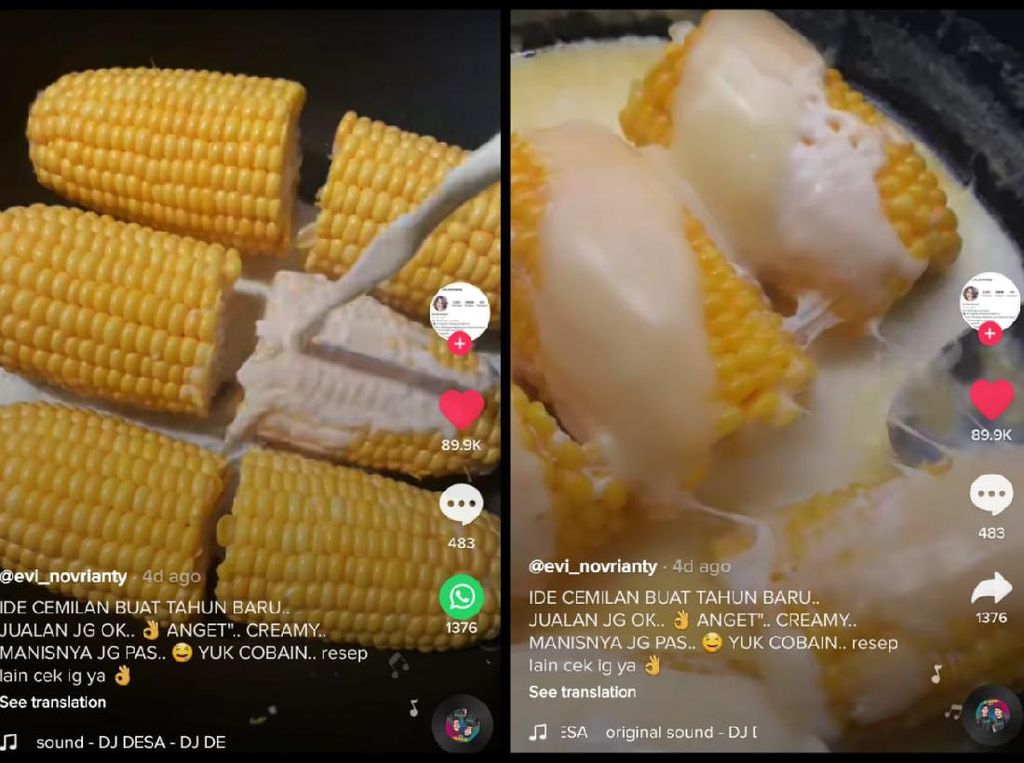 Resep Jagung Butter Keju Praktis yang Viral di TikTok Resep Jagung Butter Keju Praktis yang Viral di TikTok