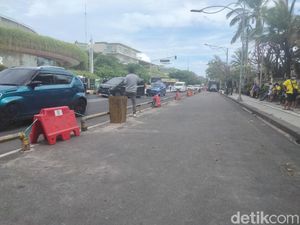 Jelang Malam Pergantian Tahun, Dilarang Parkir Sepanjang Pantai Kuta