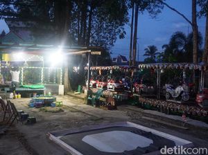 Taman Alun yang Hits di Kapuas Hulu, Sepi Kala Pandemi