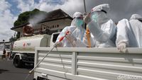 Yogyakarta Mandi Disinfektan Jelang Pergantian Tahun