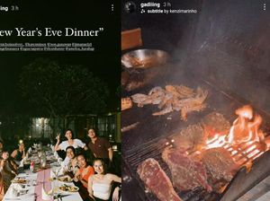 Momen Seru Gading Marten hingga Prilly Saat Pesta BBQ