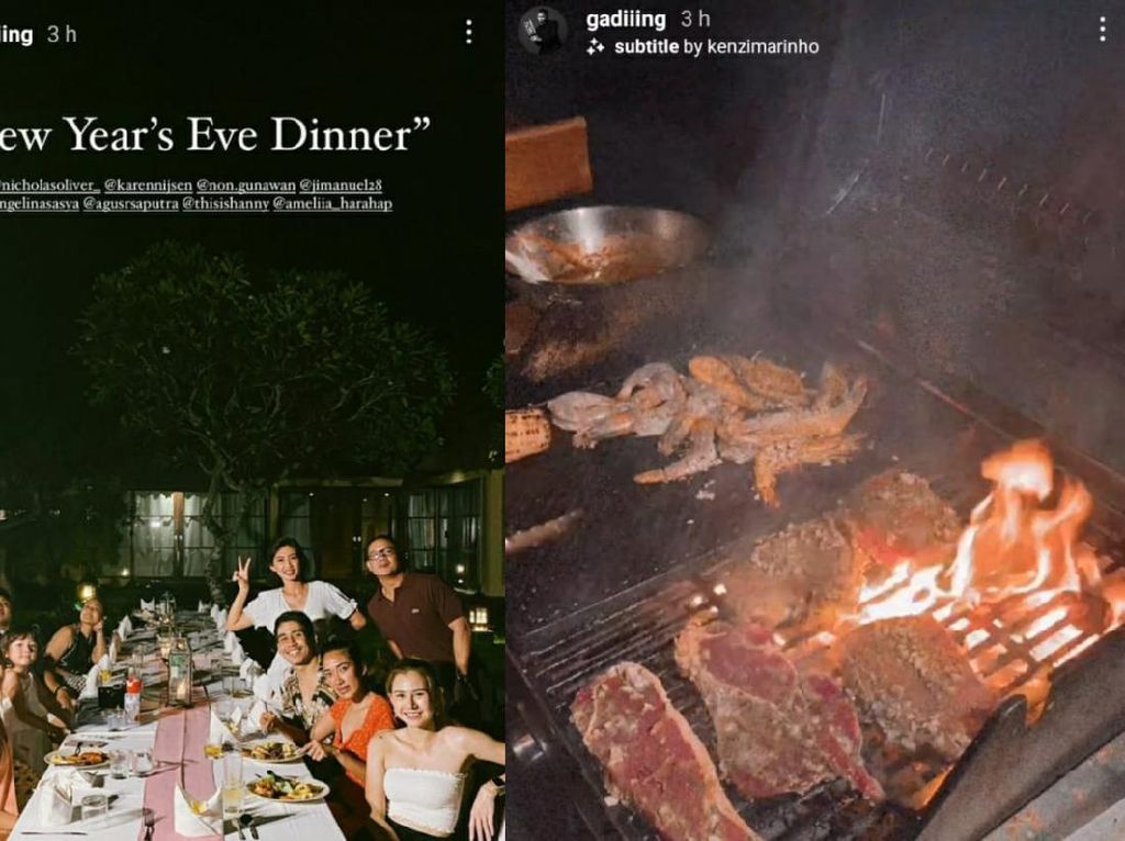 Momen Seru Gading Marten hingga Prilly Saat Pesta BBQ Momen Seru Gading Marten hingga Prilly Saat Pesta BBQ