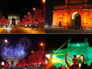 Foto Malam Tahun Baru di Berbagai Negara Sebelum dan Saat Pandemi