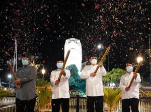 Kota Madiun Kini Punya Patung Merlion